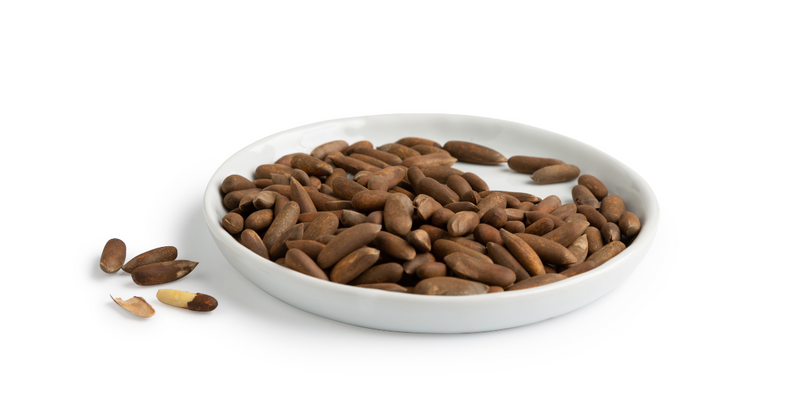 Organic Treatment with Pine Nuts in Shell