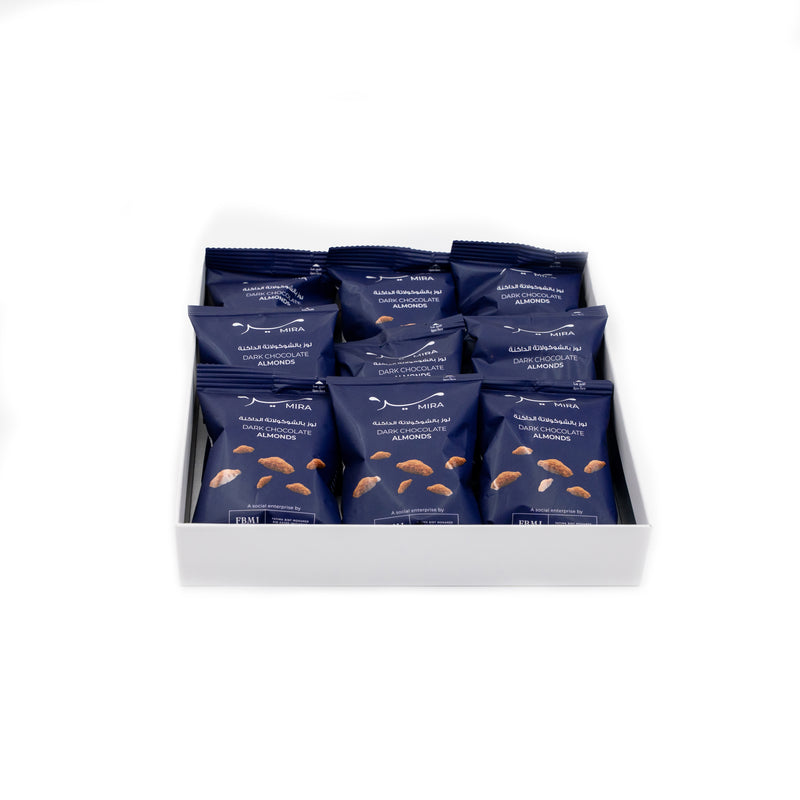 Asal Dark Chocolate Almonds Box